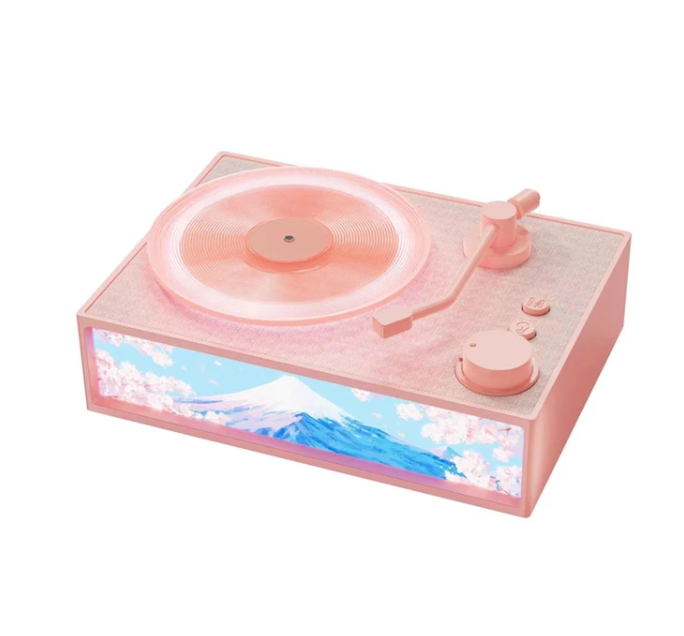 Aromatherapy Retro Vinyl Bluetooth Speaker